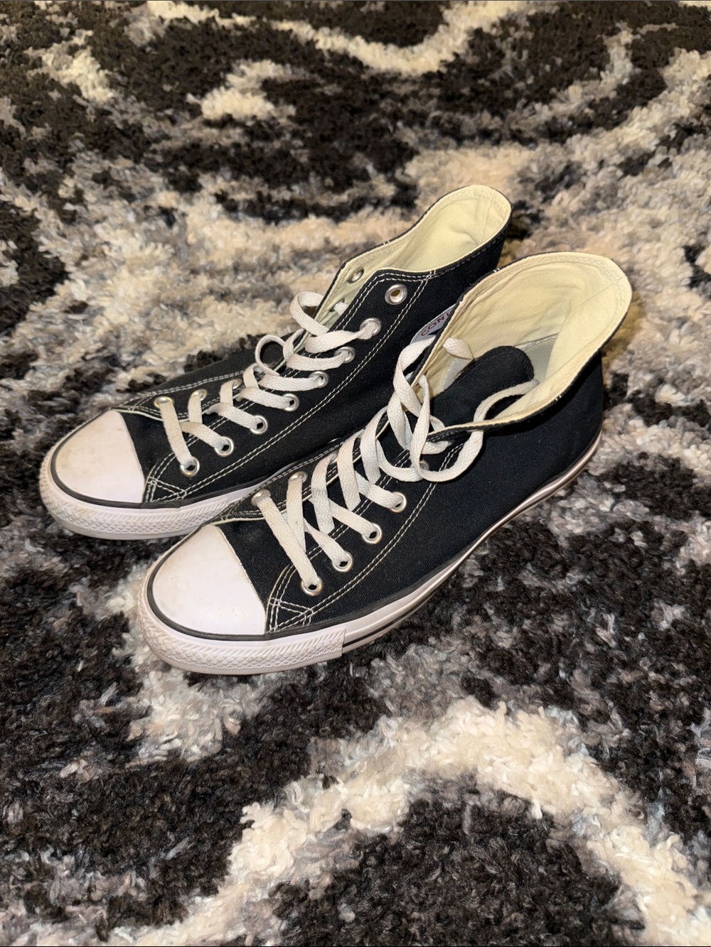 Converse Chuck Taylor Black High-Top Canvas Sneakers